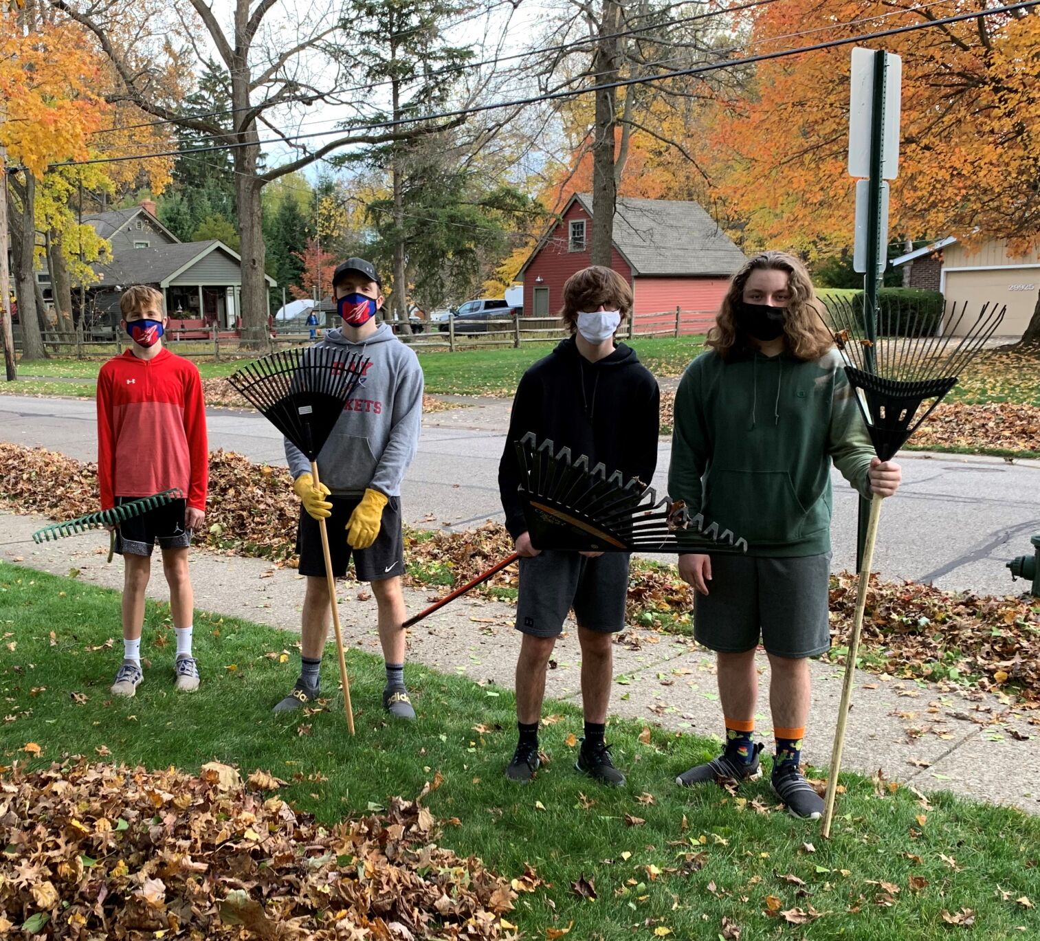 Fall cleanup